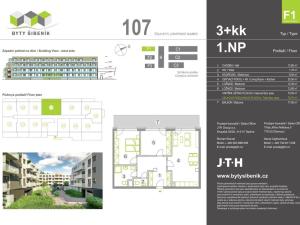 Prodej bytu 3+kk, Olomouc, Třída Jiřího Pelikána, 74 m2