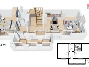 Prodej rodinného domu, Kmetiněves, 135 m2