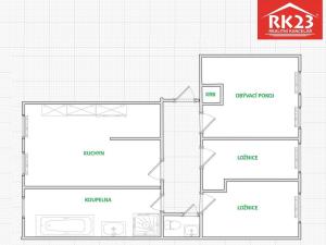 Prodej bytu 3+1, Mariánské Lázně, Chebská, 89 m2