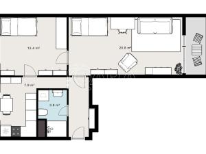Prodej bytu 2+1, Dobříš, Jáchymovská, 52 m2