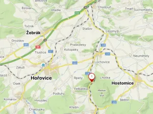 Pronájem bytu 1+1, Lochovice - Obora, 41 m2