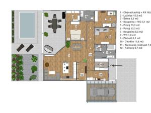 Prodej rodinného domu, Rožďalovice - Zámostí, Polní, 145 m2