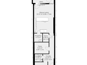 Pronájem bytu 5+kk, 117 m2