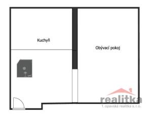 Pronájem bytu 1+1, Opava - Předměstí, Olomoucká, 42 m2