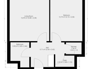 Pronájem bytu 2+kk, Praha - Stodůlky, Márova, 50 m2
