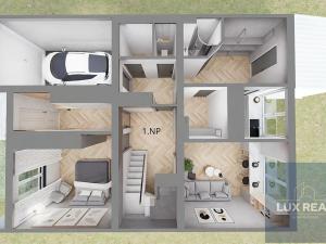Prodej rodinného domu, Dubňany, Nádražní, 243 m2