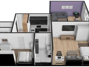 Prodej bytu 3+1, Praha - Košíře, Musílkova, 86 m2