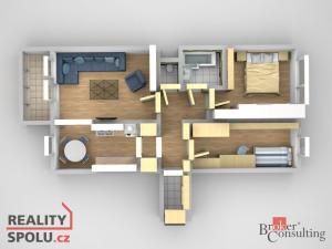 Prodej bytu 3+kk, Praha - Hostivař, Vajdova, 68 m2