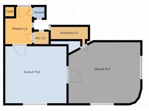 Prodej bytu 2+kk, Praha - Vršovice, 28. pluku, 50 m2