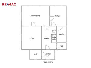 Prodej rodinného domu, Smečno, Školská, 63 m2