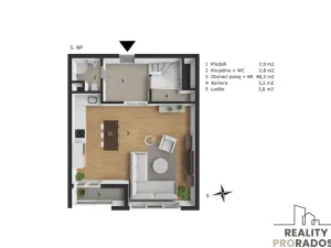 Prodej bytu 4+kk, Praha - Stodůlky, Raichlova, 167 m2