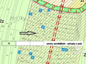 Prodej zahrady, Sobotovice, 381 m2