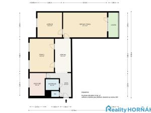 Prodej bytu 4+1, Bechyně, Písecká, 78 m2