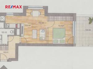 Pronájem bytu 2+kk, Praha - Dolní Chabry, Za Pískovnou, 55 m2