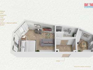 Prodej bytu 1+1, Karlovy Vary, Pražská silnice, 31 m2