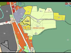 Prodej zahrady, Letovice, 904 m2