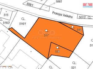 Prodej zahrady, Nový Bor - Arnultovice, 836 m2