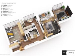 Pronájem bytu 3+1, Kolín - Kolín II, Masarykova, 58 m2
