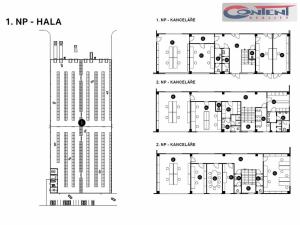 Pronájem výrobních prostor, Zlín, Rybníky V, 3500 m2
