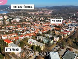 Pronájem bytu 1+1, Brno - Bystrc, Vondrákova, 35 m2