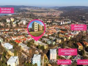 Pronájem bytu 1+1, Brno - Bystrc, Vondrákova, 35 m2