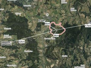 Prodej pozemku pro bydlení, Červená Voda - Horní Orlice, 424 m2