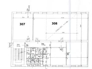 Pronájem kanceláře, Brno, Čechyňská, 150 m2