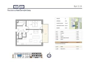 Prodej bytu 2+kk, Kostelec nad Černými lesy, Pražská, 71 m2