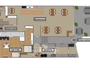 Prodej restaurace, Hovorčovice, Hlavní, 350 m2