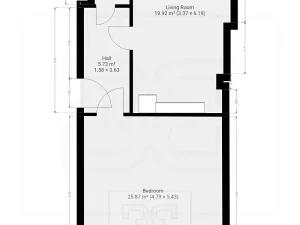 Pronájem bytu 2+kk, Praha - Holešovice, Tusarova, 56 m2