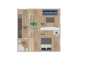Pronájem bytu 2+kk, Praha - Dejvice, Srbská, 43 m2