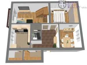 Prodej bytu 5+1, Hluboká nad Vltavou, Lesní, 112 m2