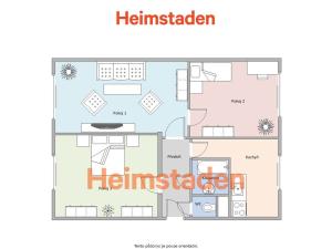 Pronájem bytu 2+1, Karviná - Ráj, Kosmonautů, 52 m2