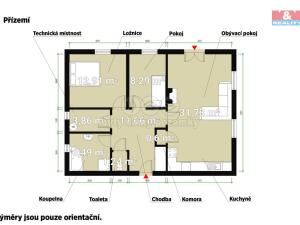 Prodej rodinného domu, Háje, 77 m2