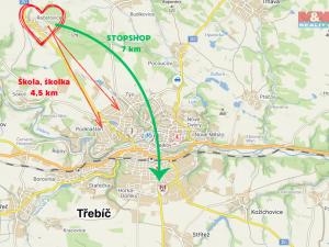 Prodej pozemku pro bydlení, Třebíč - Račerovice, 2484 m2