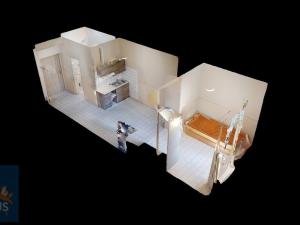Pronájem bytu 1+kk, Praha - Řepy, Karlovarská, 35 m2