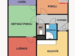 Pronájem bytu 3+1, Jablonec nad Nisou, Mechová, 72 m2