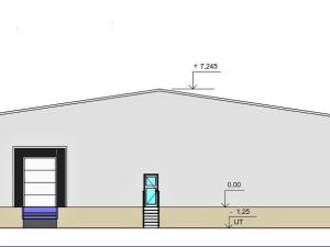 Pronájem skladu, Zdice, 750 m2