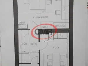 Pronájem kanceláře, Praha - Záběhlice, Mateřídoušková, 96 m2