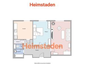 Pronájem bytu 2+1, Havířov - Město, Na Nábřeží, 56 m2