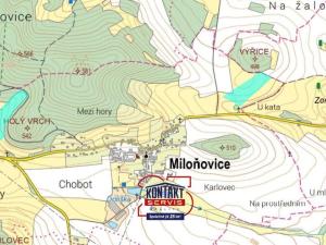 Prodej pole, Miloňovice, 54451 m2