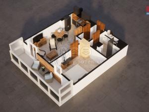 Prodej bytu 2+kk, Teplice, Novoveská, 51 m2