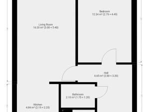 Pronájem bytu 2+kk, Praha - Horní Měcholupy, Nad přehradou, 44 m2