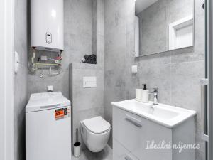 Pronájem bytu 1+kk, Praha - Kyje, Za černým mostem, 24 m2