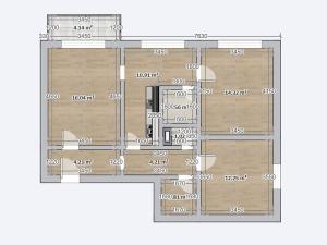 Prodej bytu 3+1, Loučná nad Desnou, 74 m2