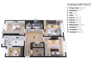 Prodej bytu 3+1, Praha - Bubeneč, Jugoslávských partyzánů, 103 m2