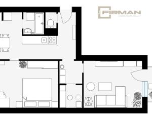 Prodej bytu 2+1, Brtnice, Haberská, 56 m2