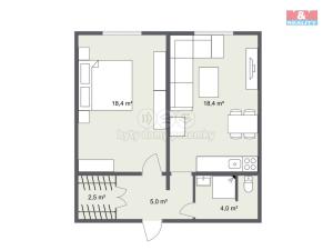 Prodej bytu 2+kk, Nová Role, Nádražní, 48 m2