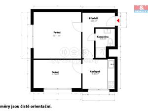 Prodej bytu 2+1, Strakonice - Strakonice I, Sídliště 1. máje, 43 m2