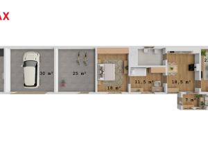 Prodej rodinného domu, Židovice, 86 m2